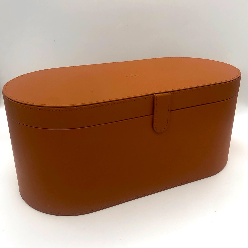 Dyson Airwrap Storage Box Tan / Orange Colour
